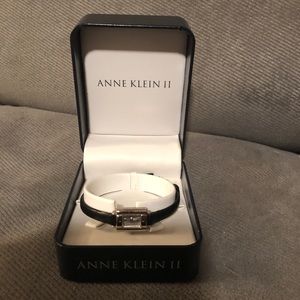 Anne Klein Watch with Leather Band